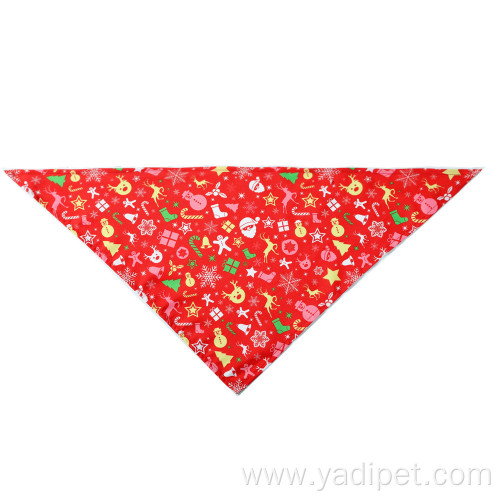 Cotton Saliva Towel Triangle Adjustable Dog Bandana